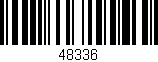 Código de barras (EAN, GTIN, SKU, ISBN): '48336'
