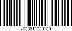 Código de barras (EAN, GTIN, SKU, ISBN): '4833611330183'