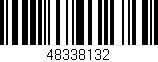Código de barras (EAN, GTIN, SKU, ISBN): '48338132'