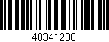 Código de barras (EAN, GTIN, SKU, ISBN): '48341288'