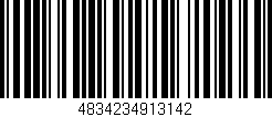 Código de barras (EAN, GTIN, SKU, ISBN): '4834234913142'