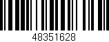 Código de barras (EAN, GTIN, SKU, ISBN): '48351628'