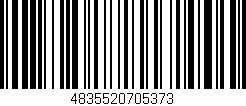 Código de barras (EAN, GTIN, SKU, ISBN): '4835520705373'