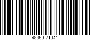 Código de barras (EAN, GTIN, SKU, ISBN): '48359-71041'