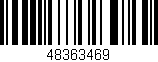 Código de barras (EAN, GTIN, SKU, ISBN): '48363469'