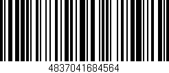Código de barras (EAN, GTIN, SKU, ISBN): '4837041684564'