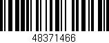 Código de barras (EAN, GTIN, SKU, ISBN): '48371466'