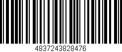 Código de barras (EAN, GTIN, SKU, ISBN): '4837243828476'
