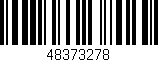 Código de barras (EAN, GTIN, SKU, ISBN): '48373278'
