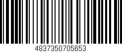 Código de barras (EAN, GTIN, SKU, ISBN): '4837350705653'