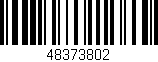 Código de barras (EAN, GTIN, SKU, ISBN): '48373802'