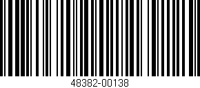 Código de barras (EAN, GTIN, SKU, ISBN): '48382-00138'