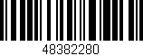 Código de barras (EAN, GTIN, SKU, ISBN): '48382280'
