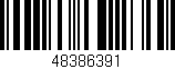 Código de barras (EAN, GTIN, SKU, ISBN): '48386391'