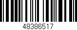 Código de barras (EAN, GTIN, SKU, ISBN): '48386517'
