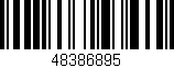 Código de barras (EAN, GTIN, SKU, ISBN): '48386895'