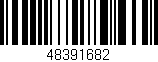 Código de barras (EAN, GTIN, SKU, ISBN): '48391682'