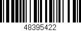 Código de barras (EAN, GTIN, SKU, ISBN): '48395422'