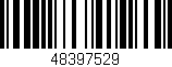 Código de barras (EAN, GTIN, SKU, ISBN): '48397529'