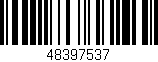 Código de barras (EAN, GTIN, SKU, ISBN): '48397537'