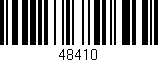 Código de barras (EAN, GTIN, SKU, ISBN): '48410'