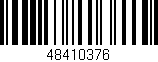 Código de barras (EAN, GTIN, SKU, ISBN): '48410376'