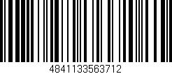 Código de barras (EAN, GTIN, SKU, ISBN): '4841133563712'