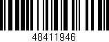 Código de barras (EAN, GTIN, SKU, ISBN): '48411946'