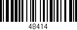 Código de barras (EAN, GTIN, SKU, ISBN): '48414'