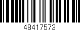 Código de barras (EAN, GTIN, SKU, ISBN): '48417573'