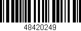 Código de barras (EAN, GTIN, SKU, ISBN): '48420249'
