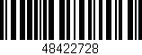 Código de barras (EAN, GTIN, SKU, ISBN): '48422728'