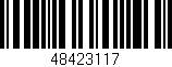 Código de barras (EAN, GTIN, SKU, ISBN): '48423117'