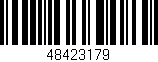 Código de barras (EAN, GTIN, SKU, ISBN): '48423179'