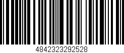 Código de barras (EAN, GTIN, SKU, ISBN): '4842323292528'