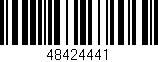 Código de barras (EAN, GTIN, SKU, ISBN): '48424441'