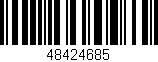 Código de barras (EAN, GTIN, SKU, ISBN): '48424685'