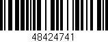 Código de barras (EAN, GTIN, SKU, ISBN): '48424741'