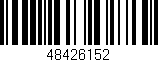 Código de barras (EAN, GTIN, SKU, ISBN): '48426152'