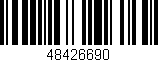Código de barras (EAN, GTIN, SKU, ISBN): '48426690'