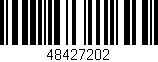 Código de barras (EAN, GTIN, SKU, ISBN): '48427202'