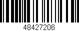 Código de barras (EAN, GTIN, SKU, ISBN): '48427206'