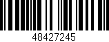 Código de barras (EAN, GTIN, SKU, ISBN): '48427245'