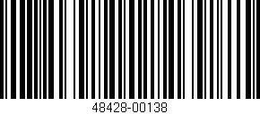 Código de barras (EAN, GTIN, SKU, ISBN): '48428-00138'