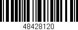 Código de barras (EAN, GTIN, SKU, ISBN): '48428120'