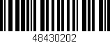Código de barras (EAN, GTIN, SKU, ISBN): '48430202'