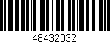 Código de barras (EAN, GTIN, SKU, ISBN): '48432032'