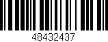 Código de barras (EAN, GTIN, SKU, ISBN): '48432437'