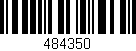 Código de barras (EAN, GTIN, SKU, ISBN): '484350'