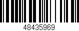 Código de barras (EAN, GTIN, SKU, ISBN): '48435969'